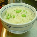 夏の味覚！枝豆ごはん